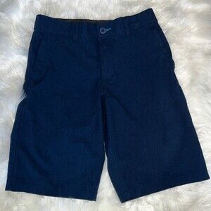 Reel Legend Fishing SPF Shorts in Navy Blue Size 10/12